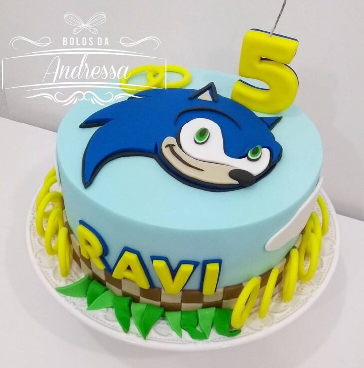 Foto de bolo do sonic 20 - 23