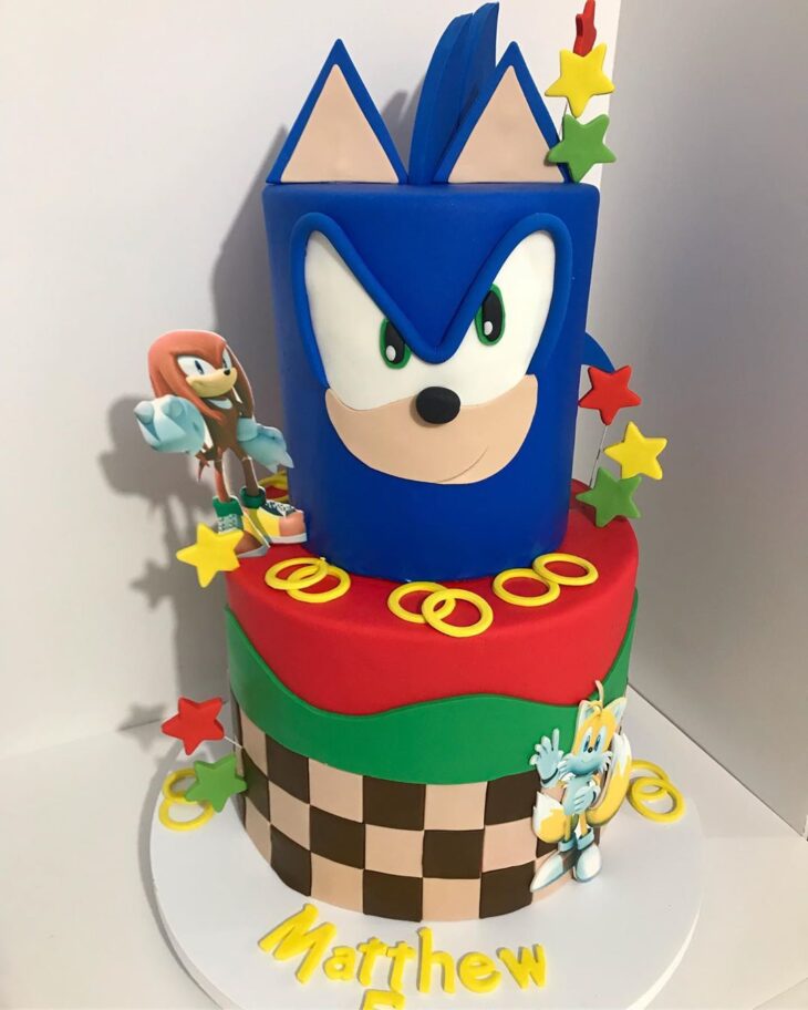 Foto de bolo do sonic 24 - 27