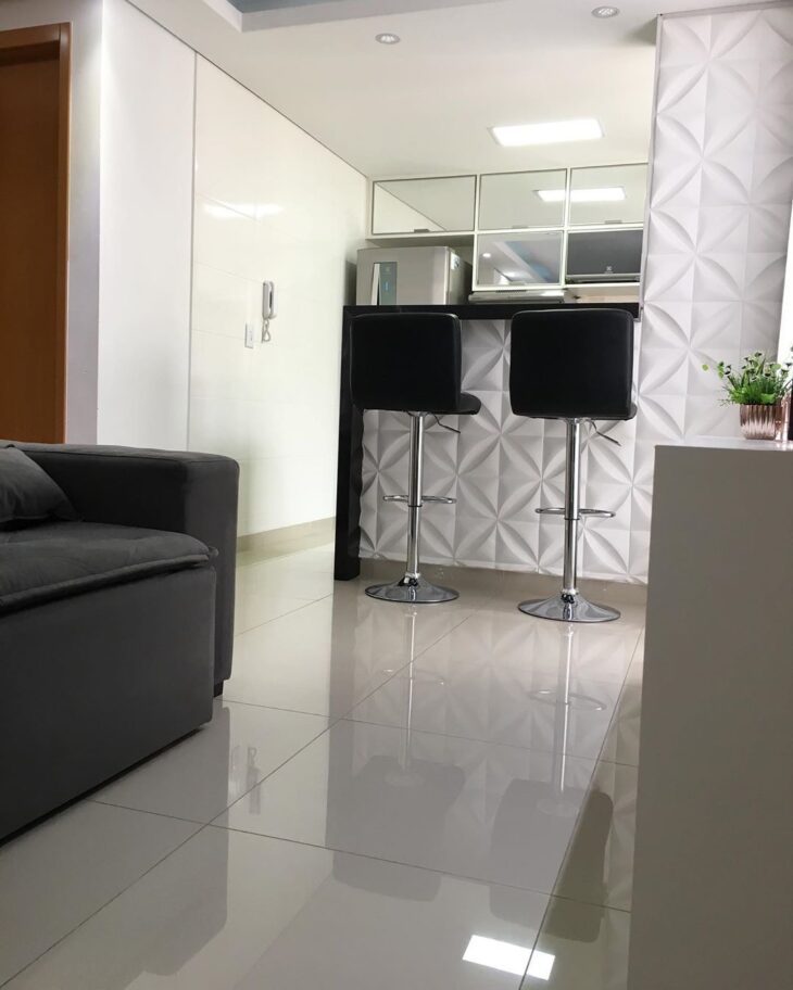 Foto de decoracao de sala simples e barata 45 - 48