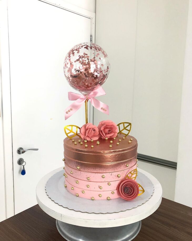 Foto de festa rose gold 2 - 21