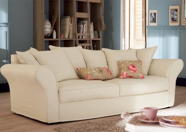 Foto de sofa bege 35 - 35