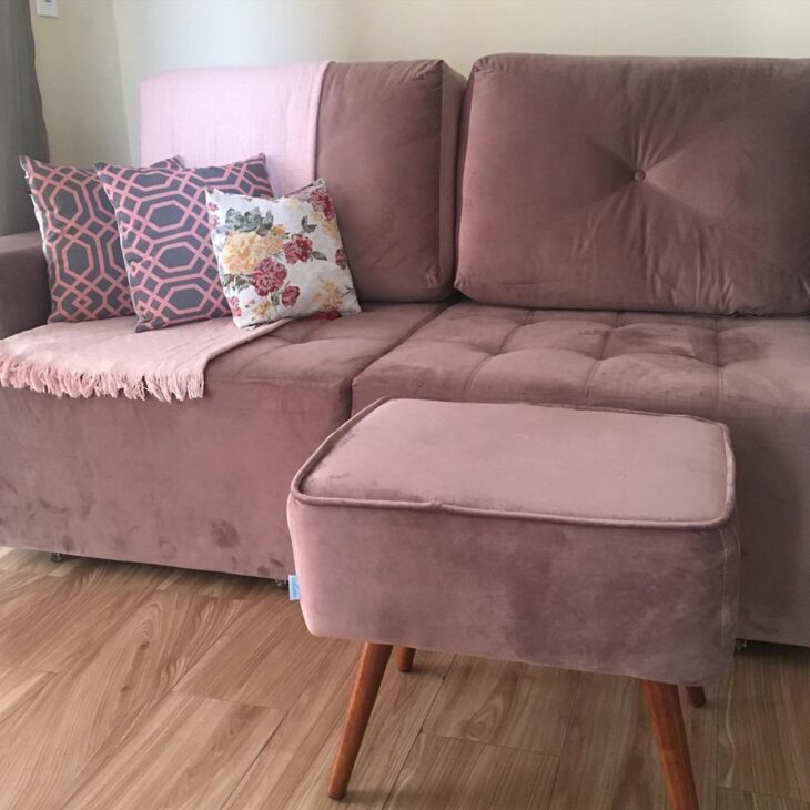 Foto de sofa rosa 25 - 28