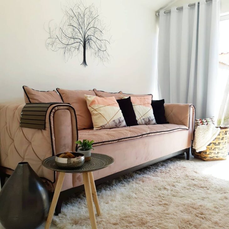 Foto de sofa rosa 43 - 46