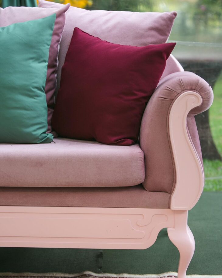 Foto de sofa rosa 48 - 51