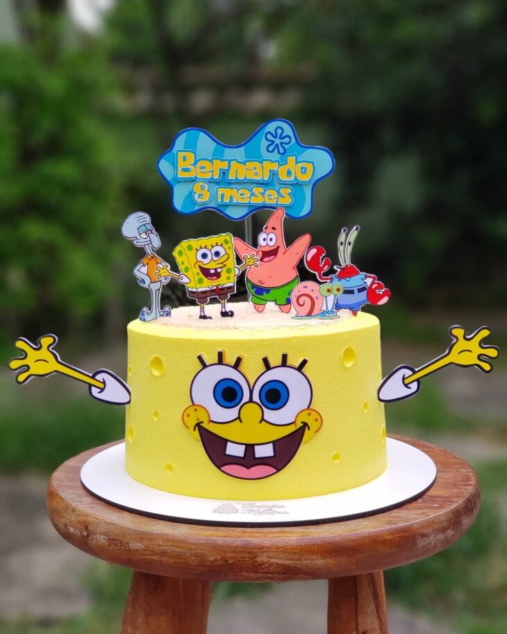 Foto de bolo do bob esponja 28 1 - 31