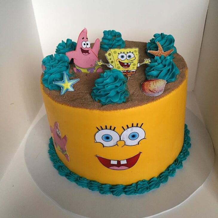 Foto de bolo do bob esponja 55 1 - 58