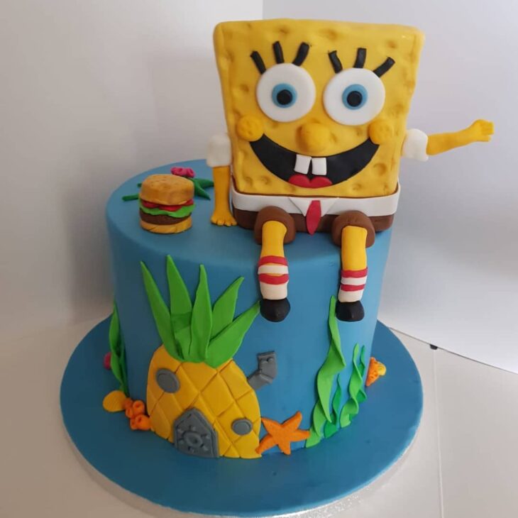 Foto de bolo do bob esponja 56 1 - 59