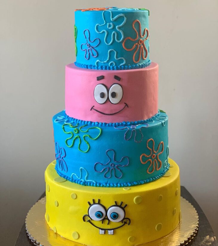 Foto de bolo do bob esponja 62 1 - 65