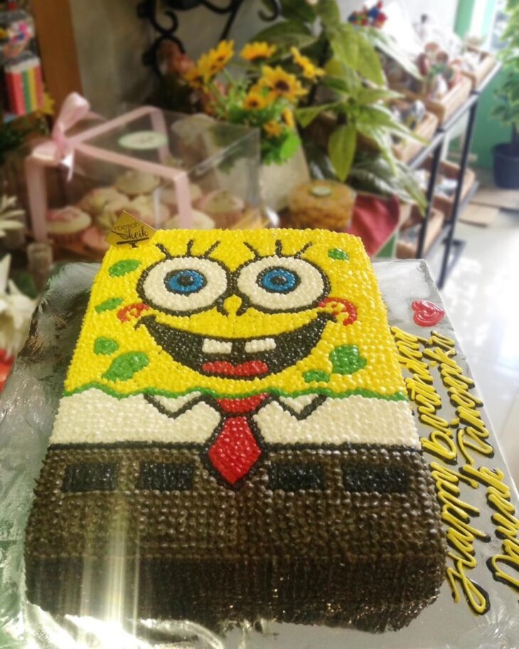 Foto de bolo do bob esponja 77 1 - 80