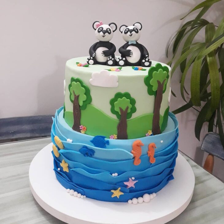 Foto de bolo panda 1 - 4