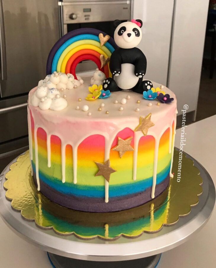 Foto de bolo panda 12 - 15