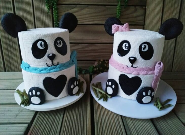 Foto de bolo panda 18 - 21