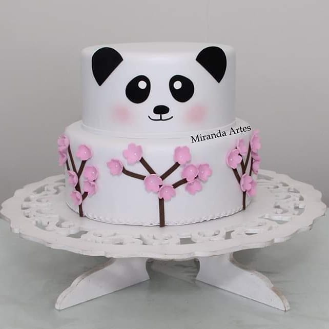 Foto de bolo panda 22 - 25