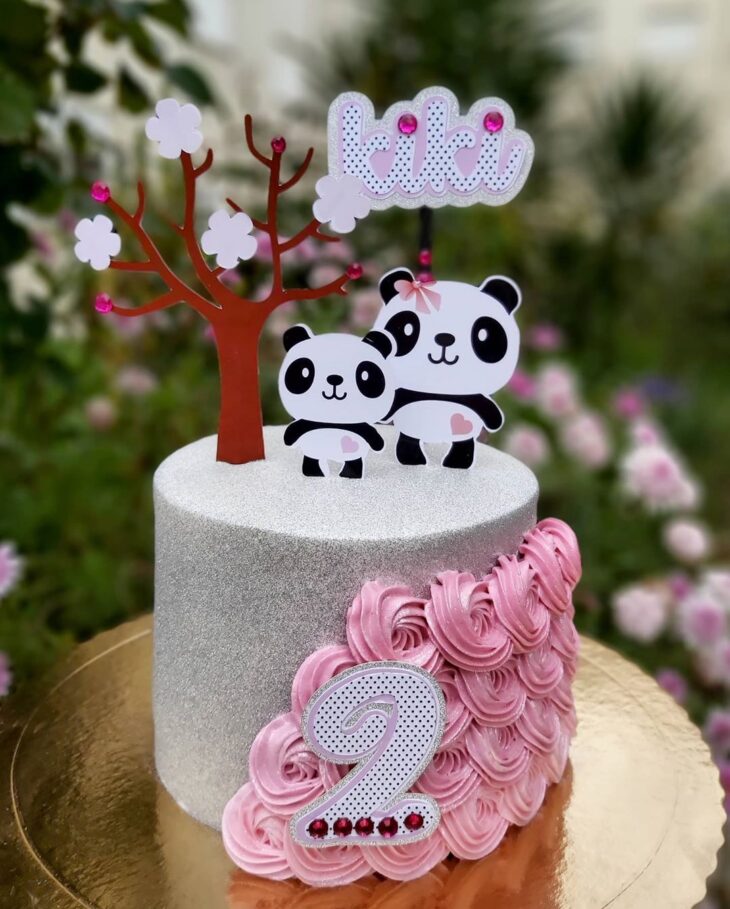 Foto de bolo panda 24 - 27