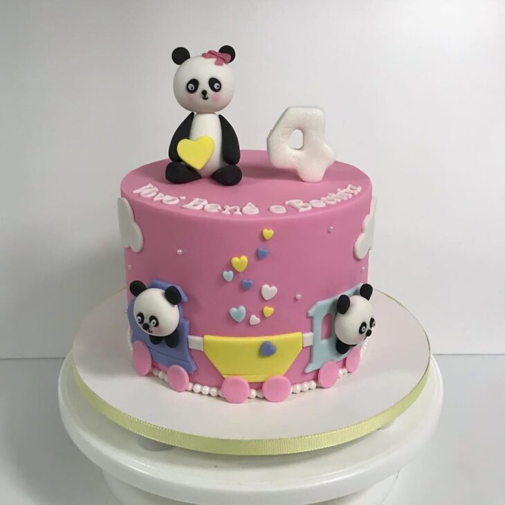 Foto de bolo panda 30 - 33
