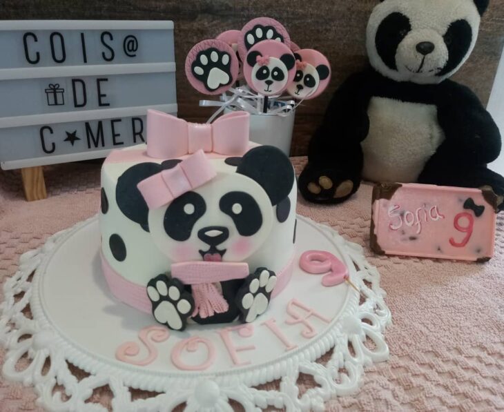 Foto de bolo panda 38 - 41