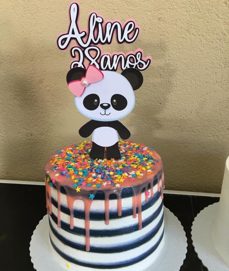 Foto de bolo panda 4 - 7