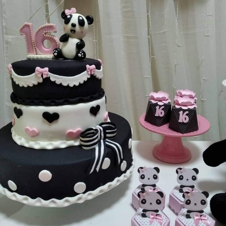 Foto de bolo panda 43 - 46