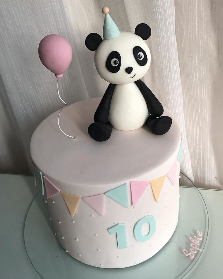Foto de bolo panda 45 - 48