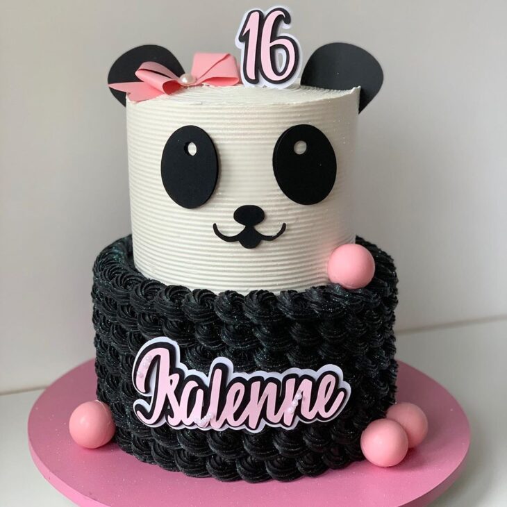Foto de bolo panda 5 - 8