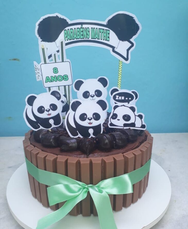 Foto de bolo panda 52 - 55