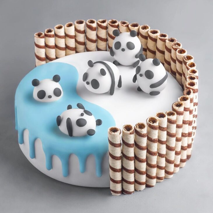 Foto de bolo panda 63 - 66