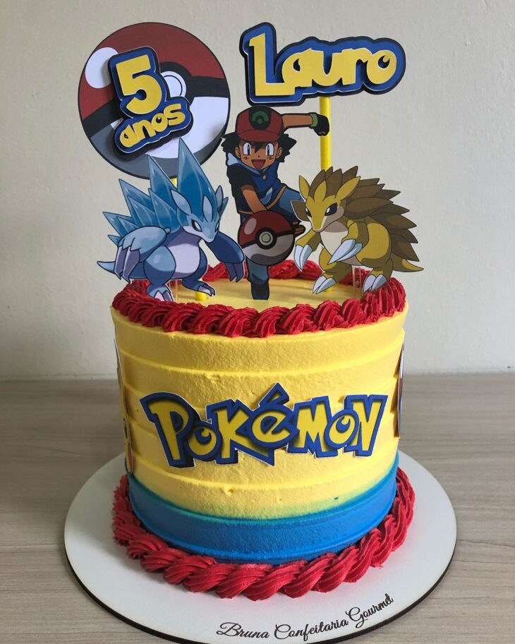 Foto de bolo pokémon 29 - 32