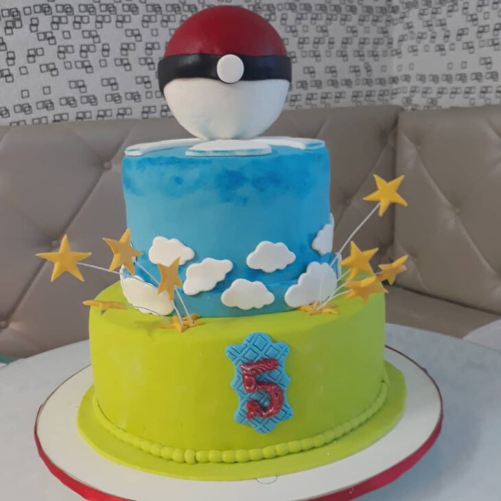 Foto de bolo pokémon 52 - 55