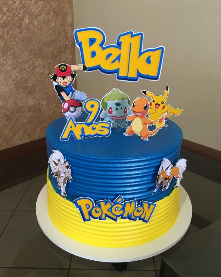 Foto de bolo pokémon 83 - 86