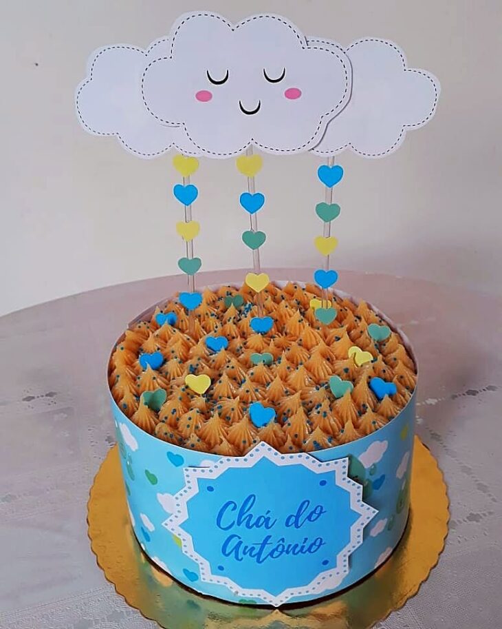 Foto de bolo chuva de amor 83 - 85