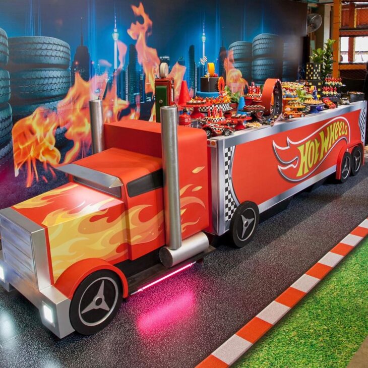 Foto de festa hot wheels 1 - 4