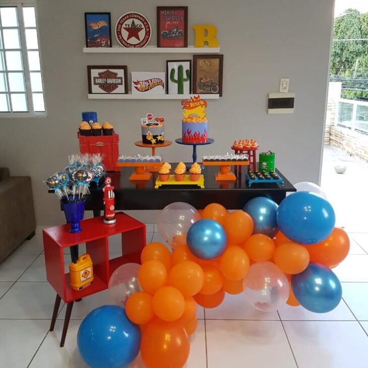 Foto de festa hot wheels 35 - 38