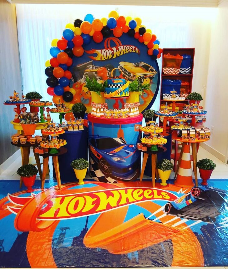 Foto de festa hot wheels 4 - 7