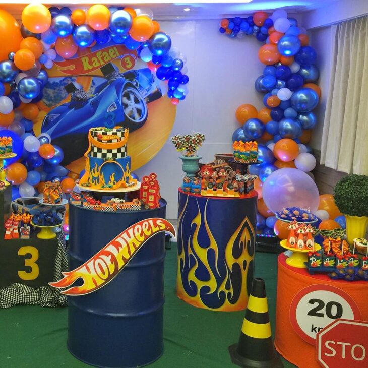 Foto de festa hot wheels 40 - 43