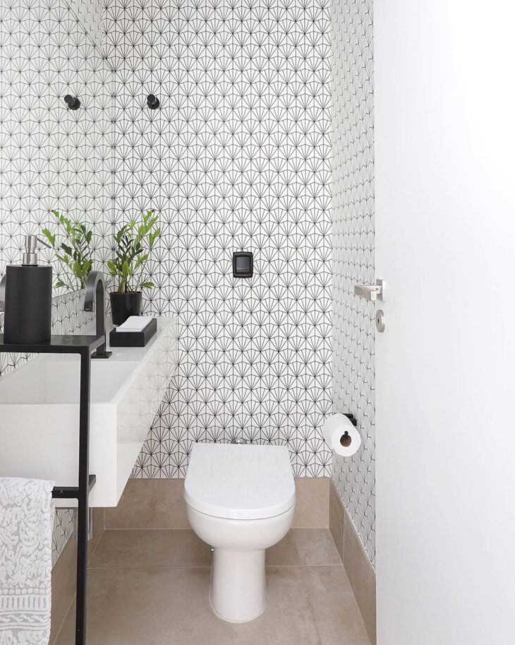 Foto de porcelanato bege 41 - 42