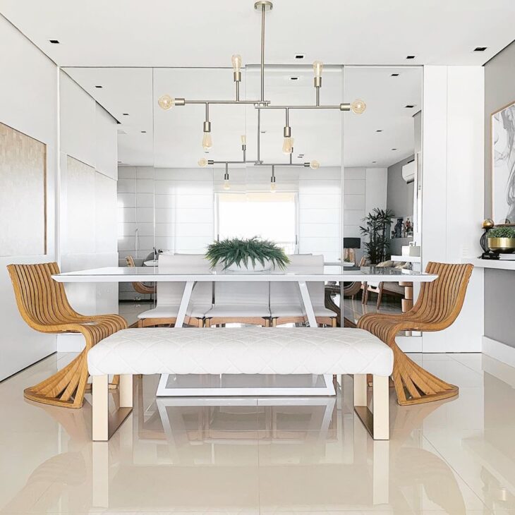 Foto de porcelanato bege 45 - 46