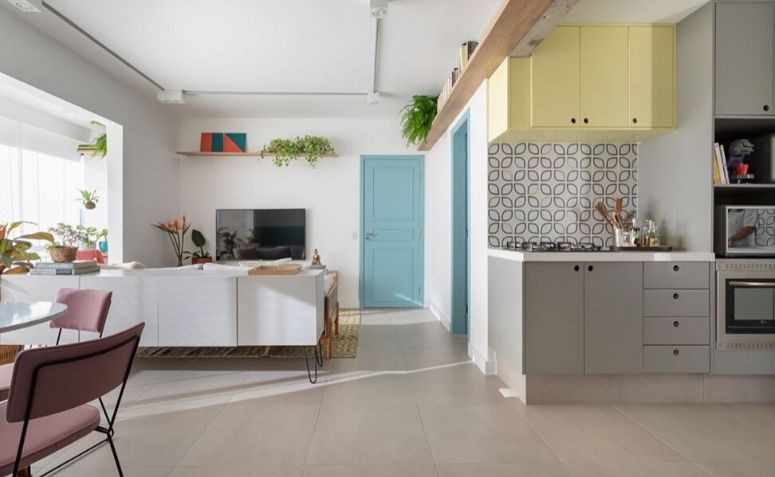 Porcelanato bege: 70 inspirações para usar em qualquer ambiente