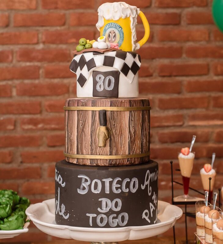 Foto de bolo boteco 61 - 64