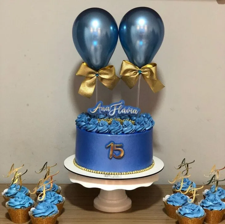 Foto de bolo de 15 anos 39 - 42