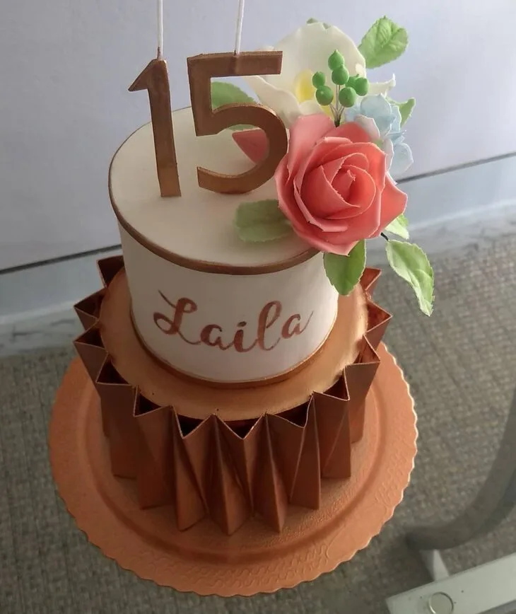 Foto de bolo de 15 anos 98 - 100
