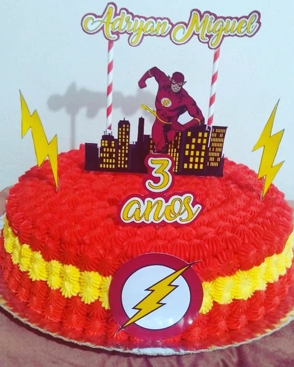 Foto de bolo do flash 12 - 15