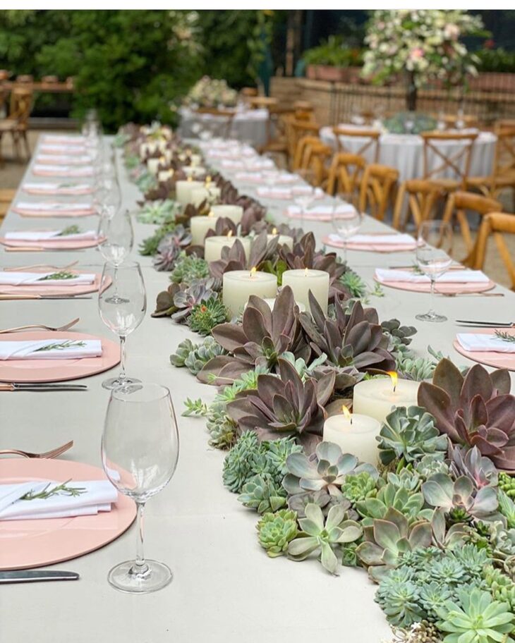 Foto de centro de mesa para casamento 15 - 18