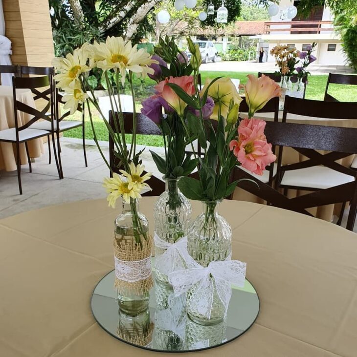 Foto de centro de mesa para casamento 25 - 28