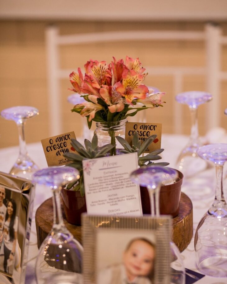 Foto de centro de mesa para casamento 31 - 34