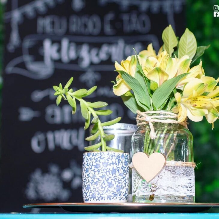 Foto de centro de mesa para casamento 54 - 57