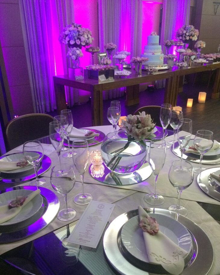 Foto de centro de mesa para casamento 58 - 61