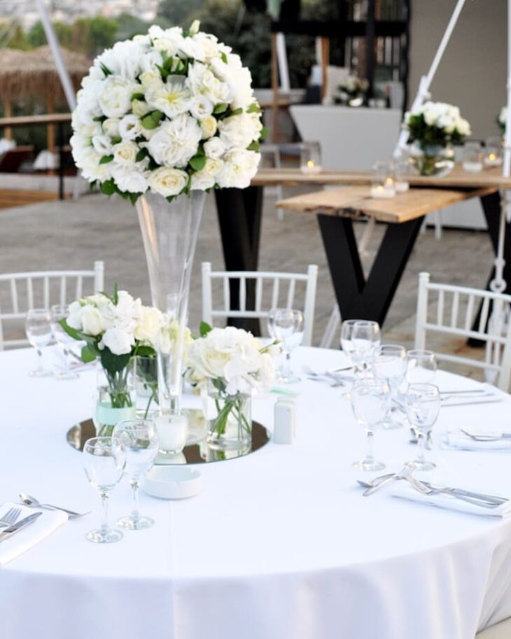 Foto de centro de mesa para casamento 74 - 77