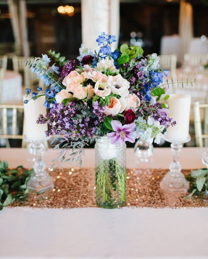 Foto de centro de mesa para casamento 78 - 81