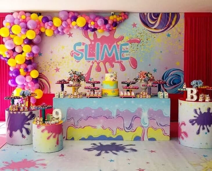 Foto de festa slime 23 - 26