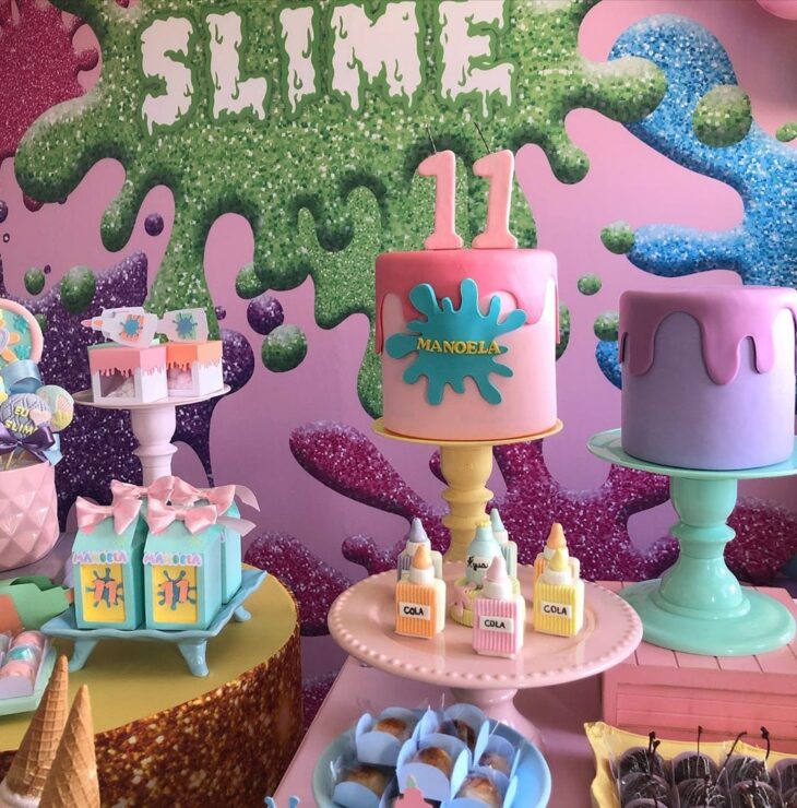 Foto de festa slime 5 - 8